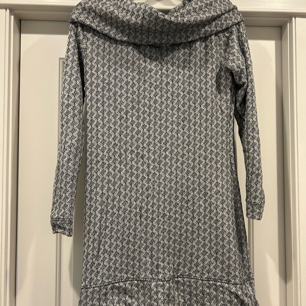 LOFT Gray Cowl Neck Sweater
